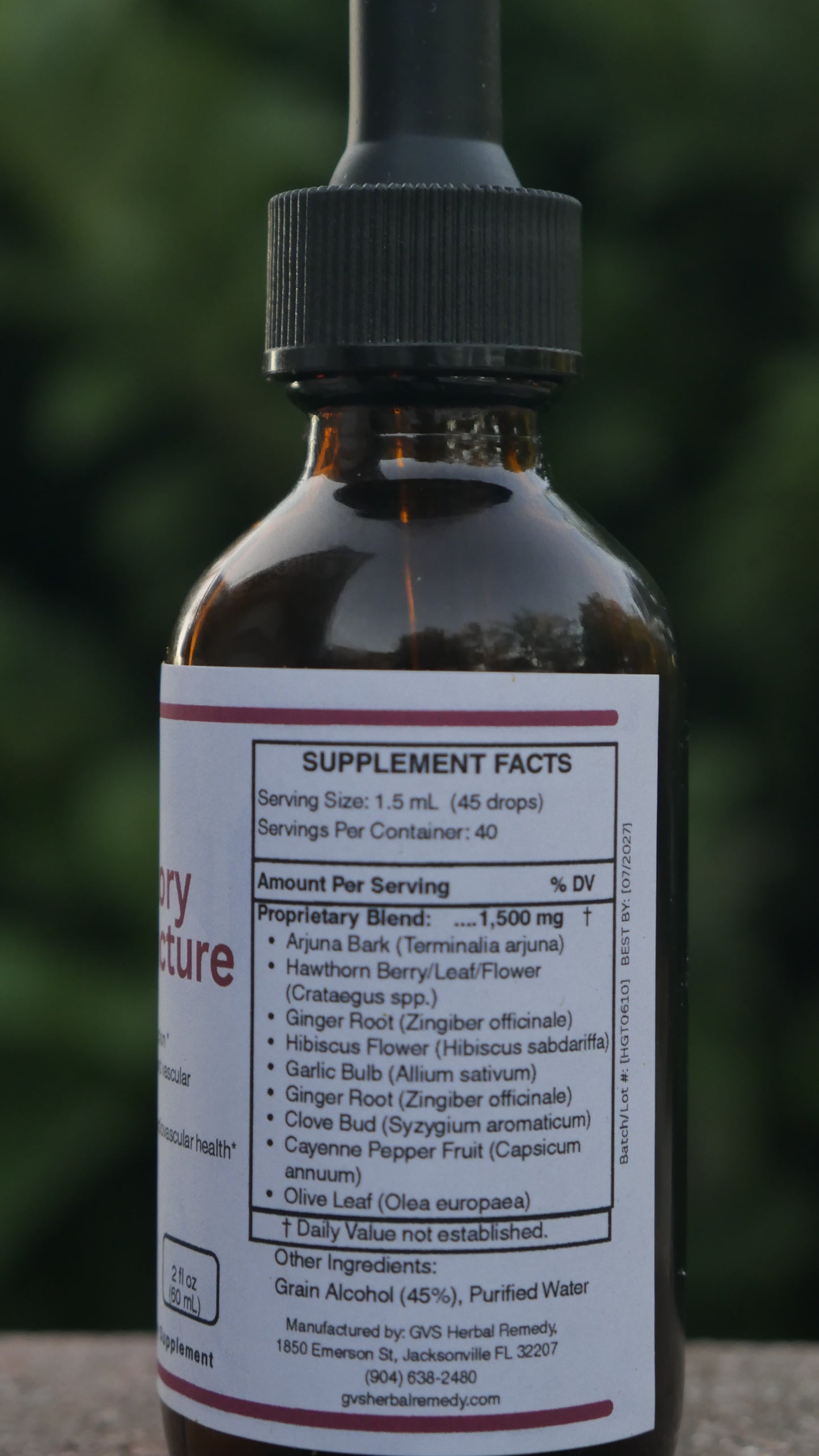 Circulatory Vitality Tincture