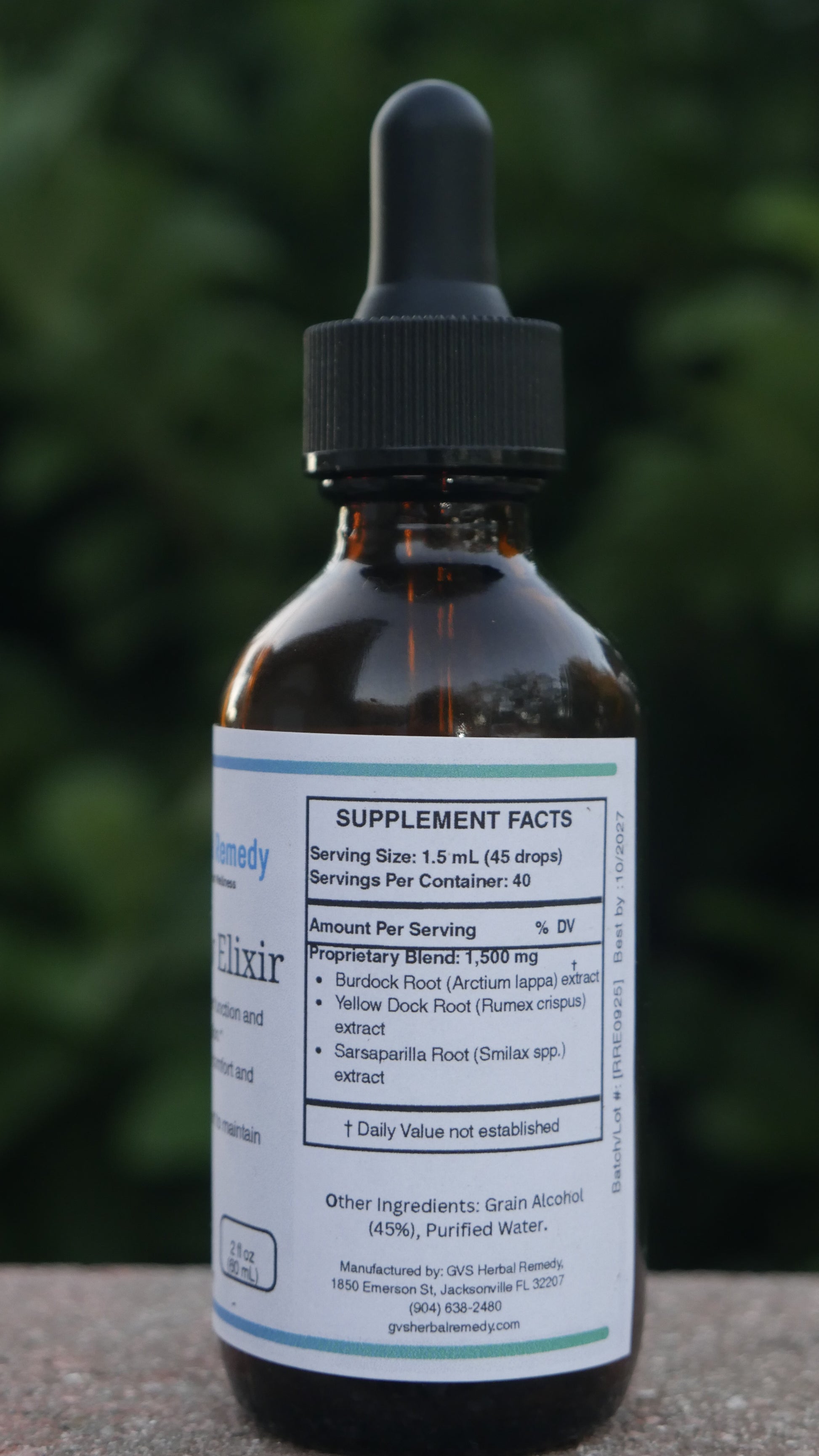 RootRenew_Elixir  with dropper and label 