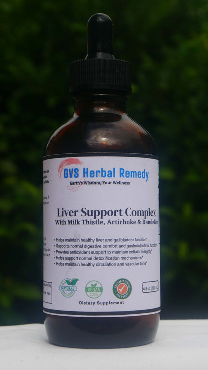 Liver Support Complex herbal wellness formula